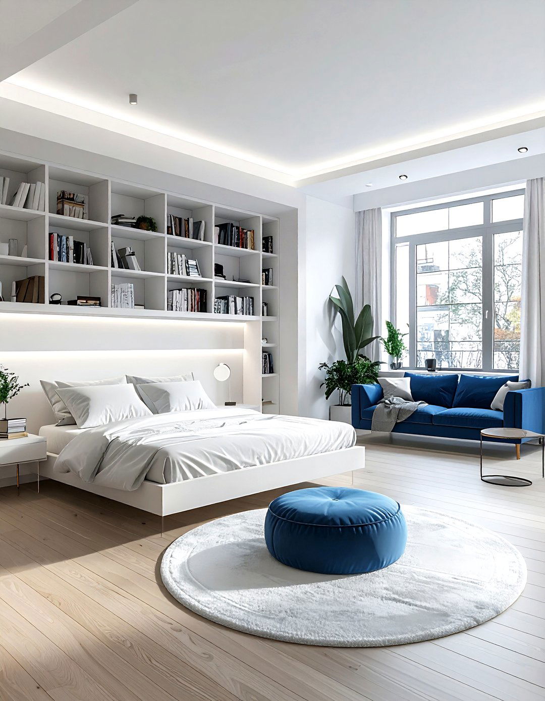 Studio apartment living room arrangement - 30 living room furniture placement