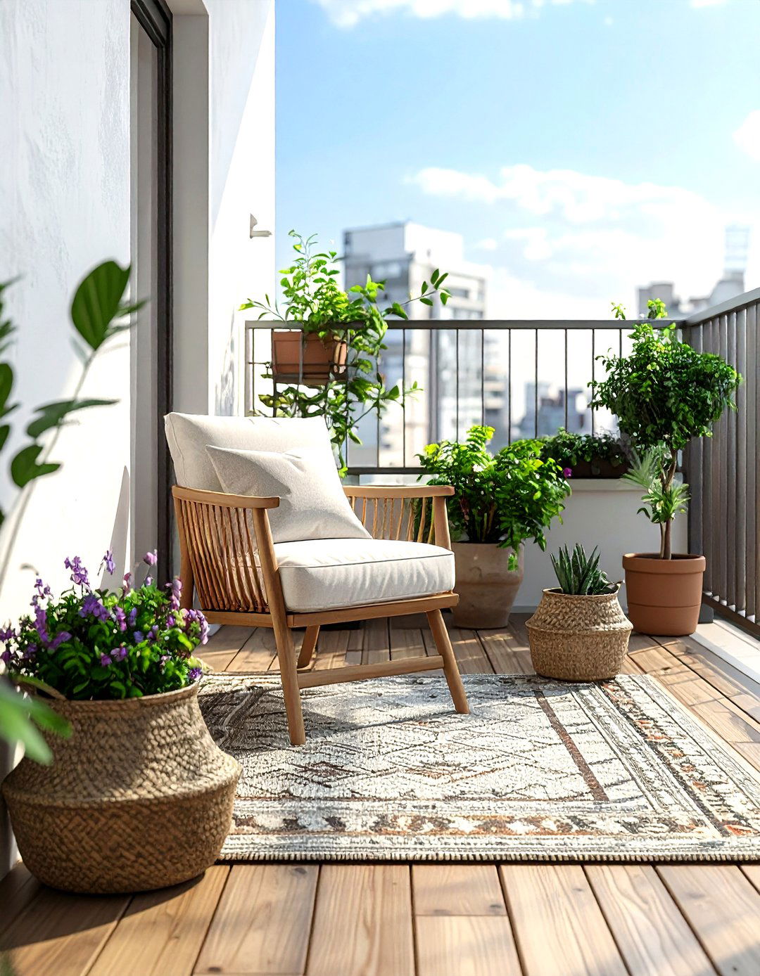 Studio apartment living room balcony - 30 living room with balcony ideas