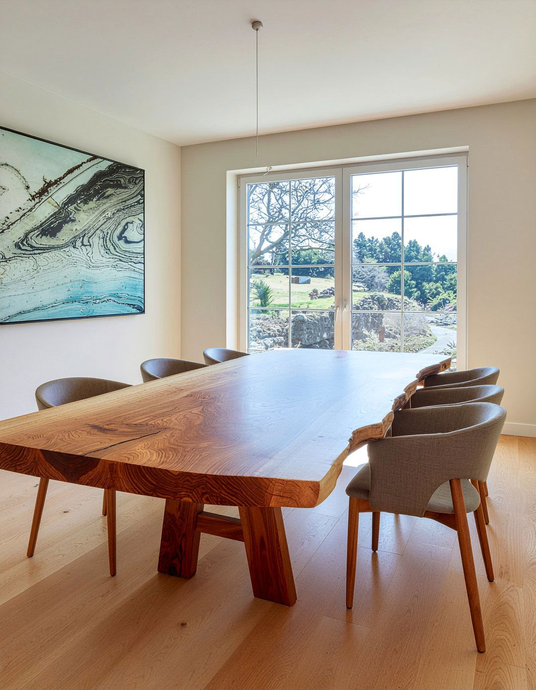 Suar Wood Dining Table - 30 Balinese dining room ideas