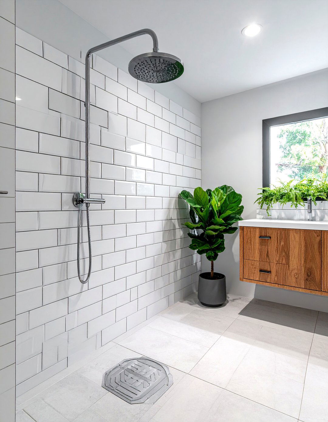 Subway Tile - 30 bathroom wall ideas