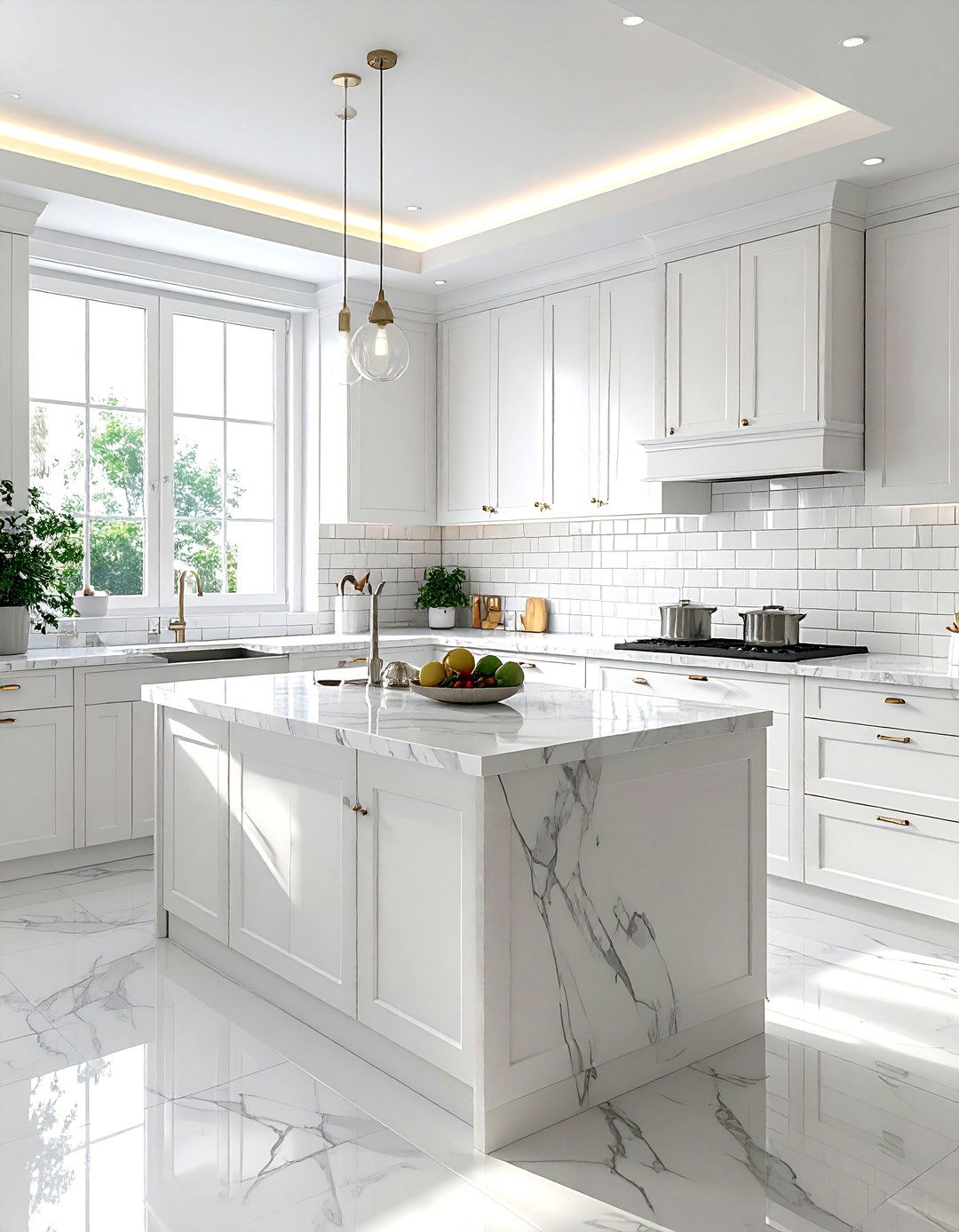 Subway Tile Backsplash - 30 Cape Cod kitchen ideas