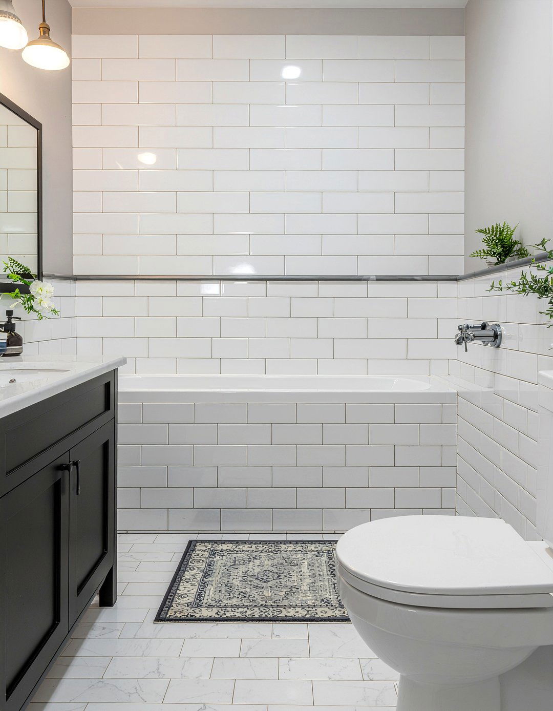 Subway Tile Bathroom - 30 bathroom inspiration ideas
