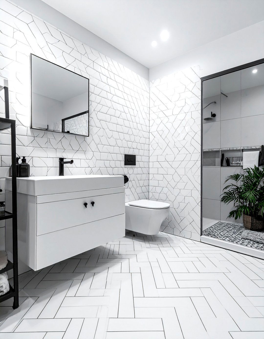 Subway Tile Bathroom - 30 unique bathroom ideas