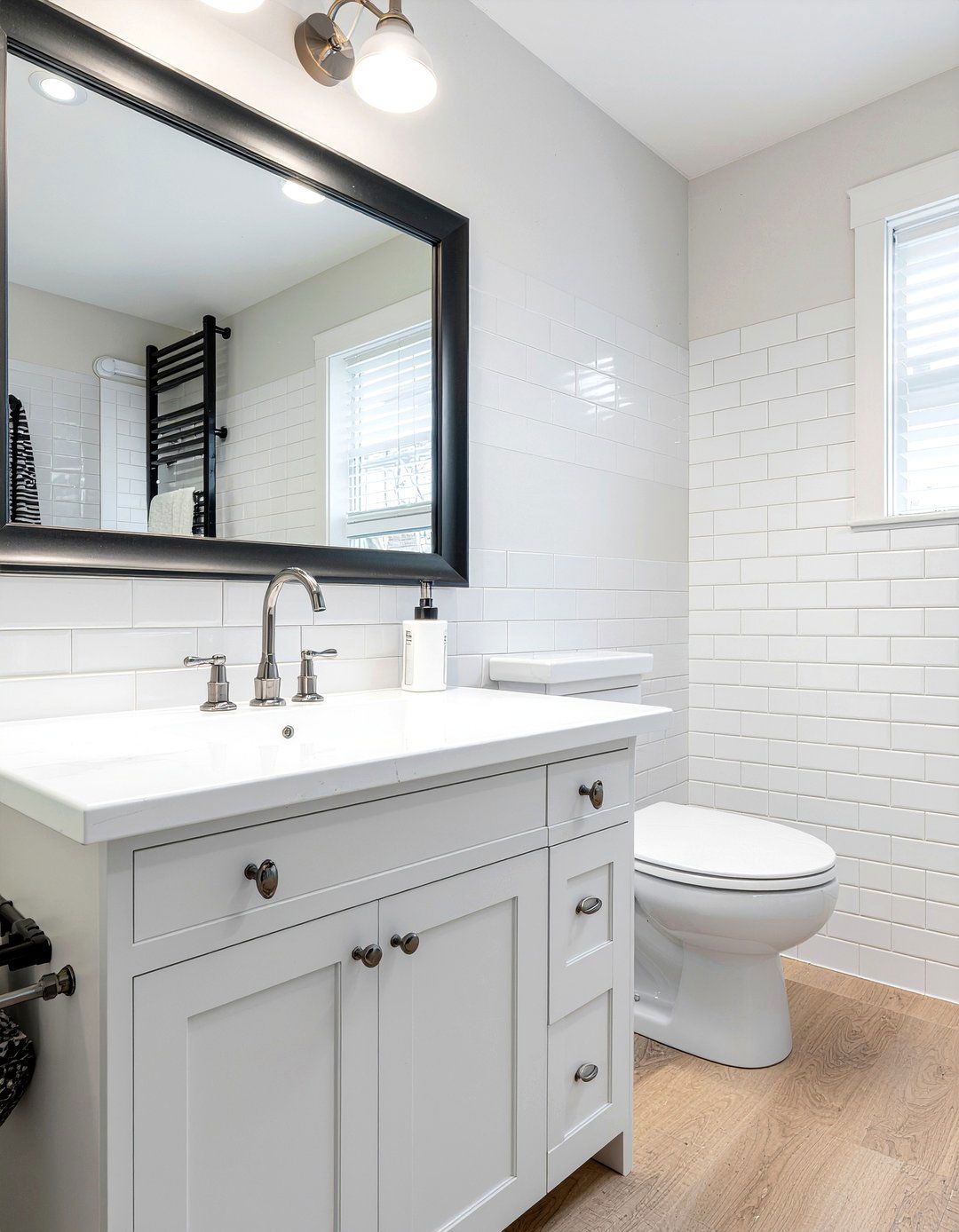 Subway Tile Bathroom - 30 bathroom transformation ideas