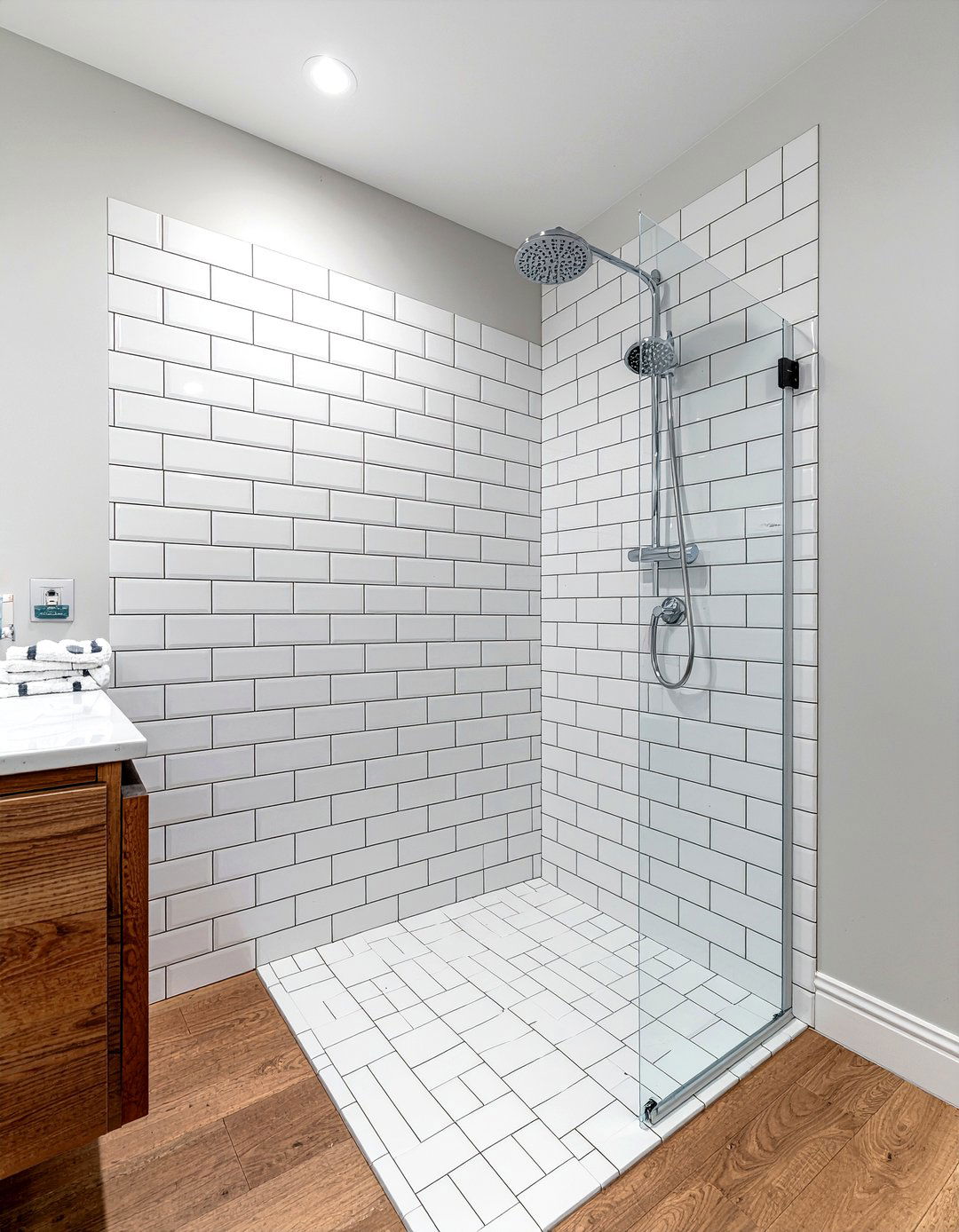 Subway Tile Shower - 30 bathroom charm ideas