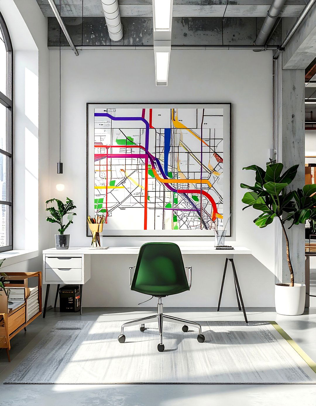 Subway Transit Map Art - 30 map decor ideas