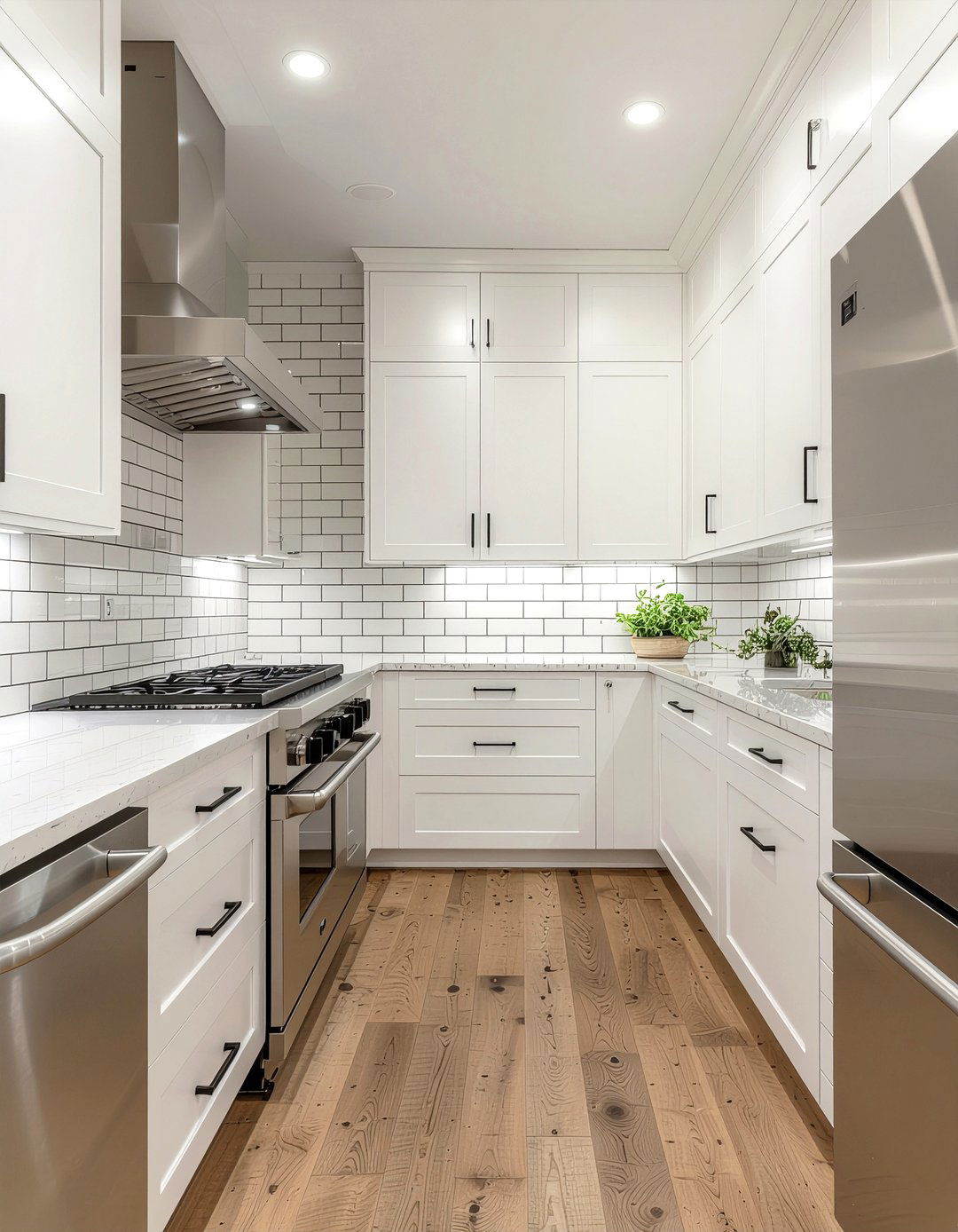 Subway tile backsplash - 30 Fixer Upper decor ideas