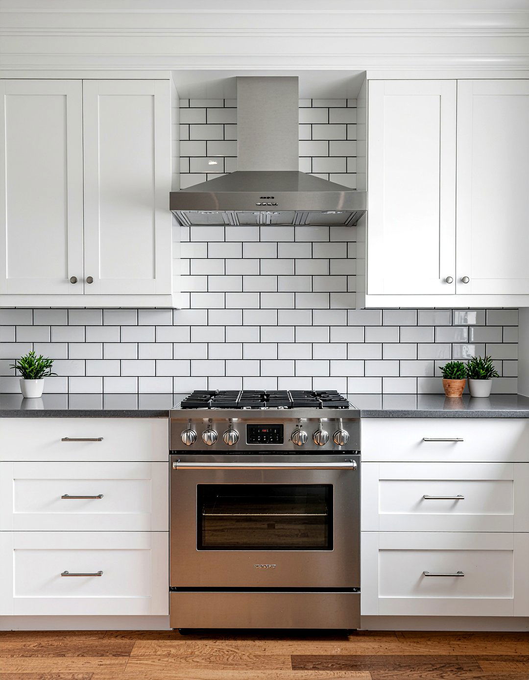 Subway tile backsplash - 30 industrial kitchen ideas