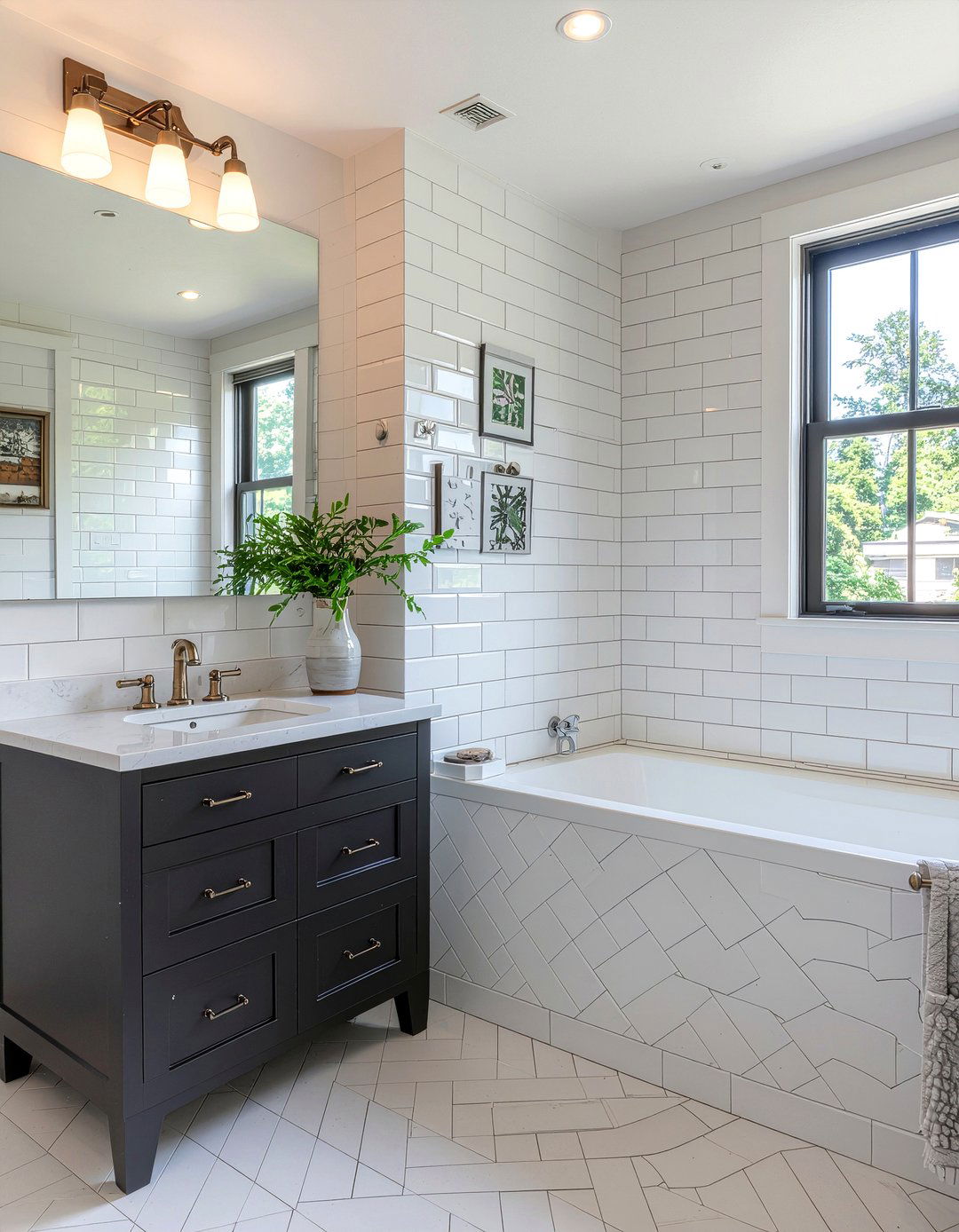 Subway tile bathroom - 30 professional bathroom ideas