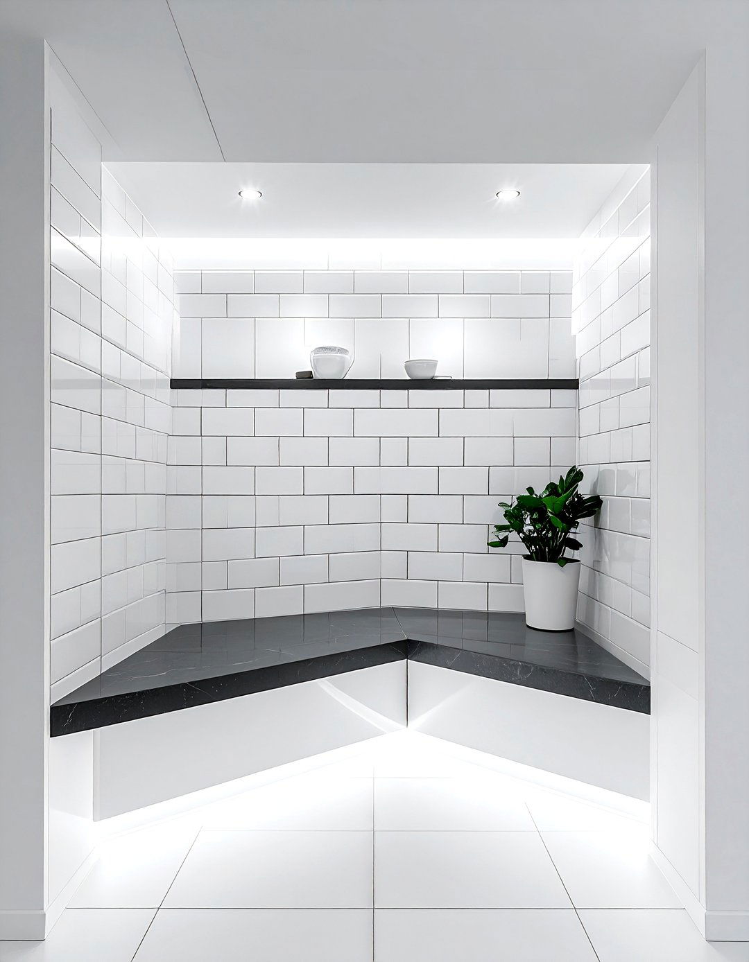 Subway tile pass through - 30 pass-through dining room ideas