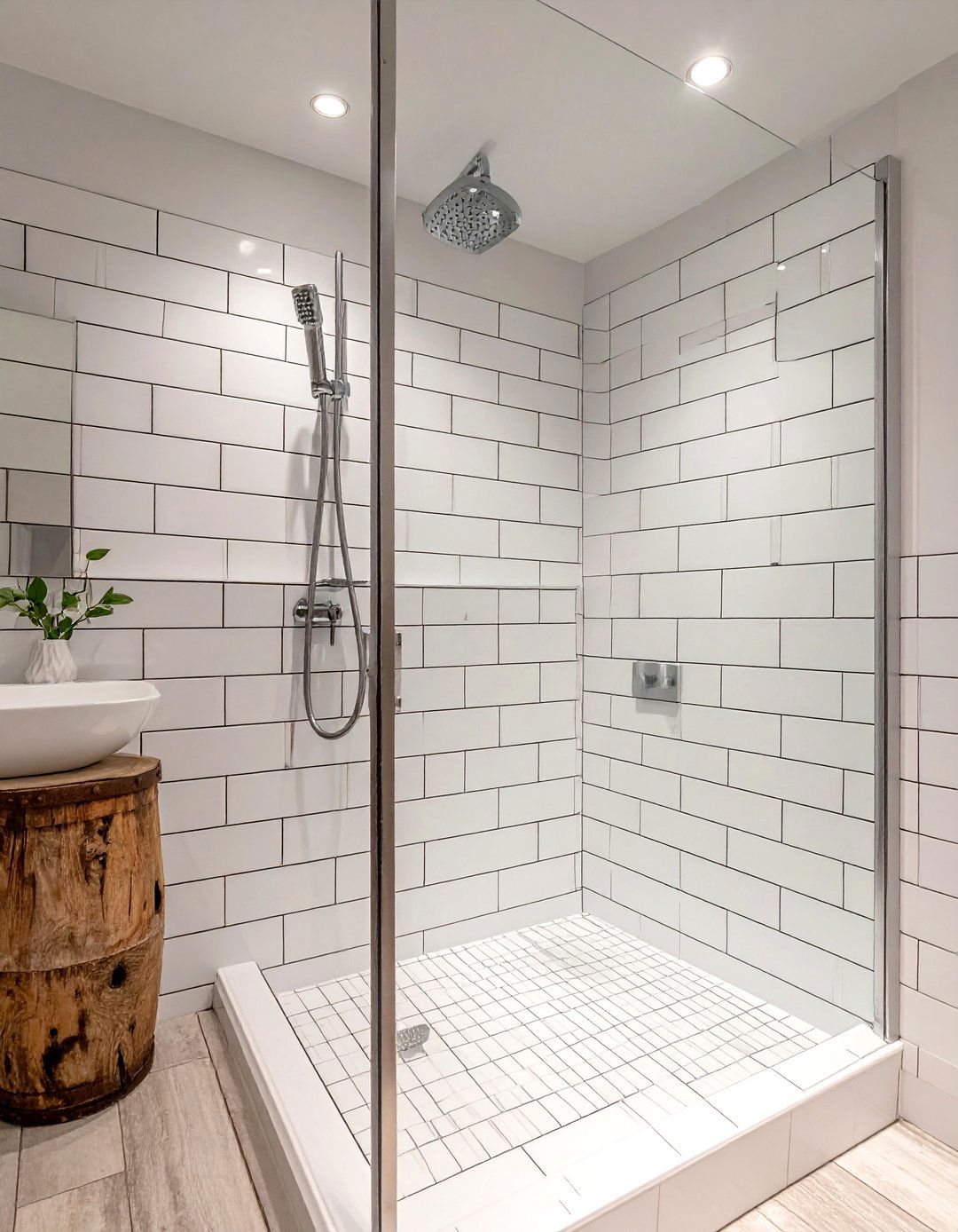 Subway tile shower - 30 Cape Cod bathroom ideas