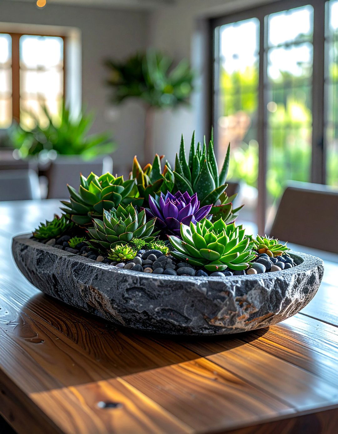 Succulent Garden - 30 Southwestern home decor ideas