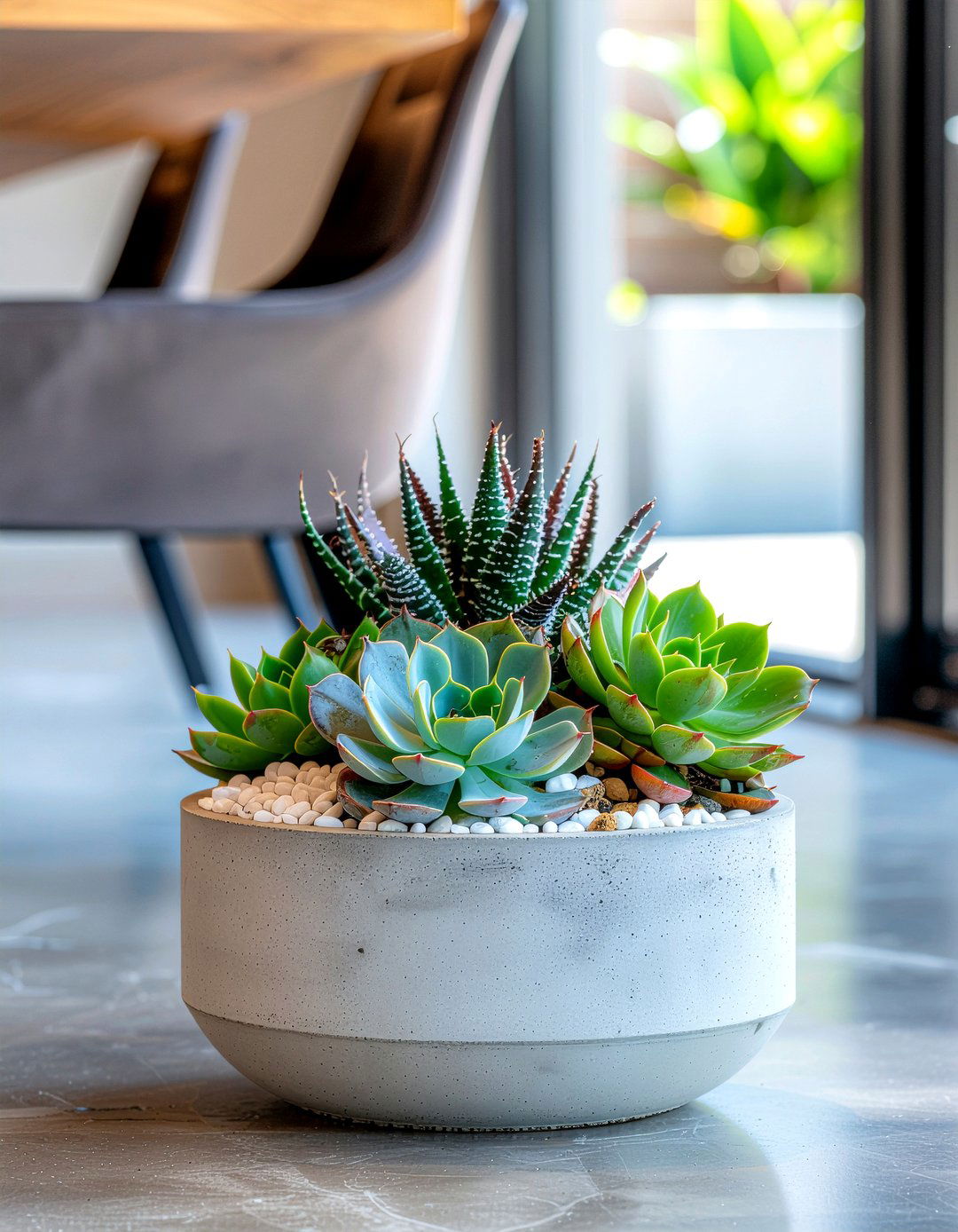 Succulent Garden - 30 dining room centerpiece ideas