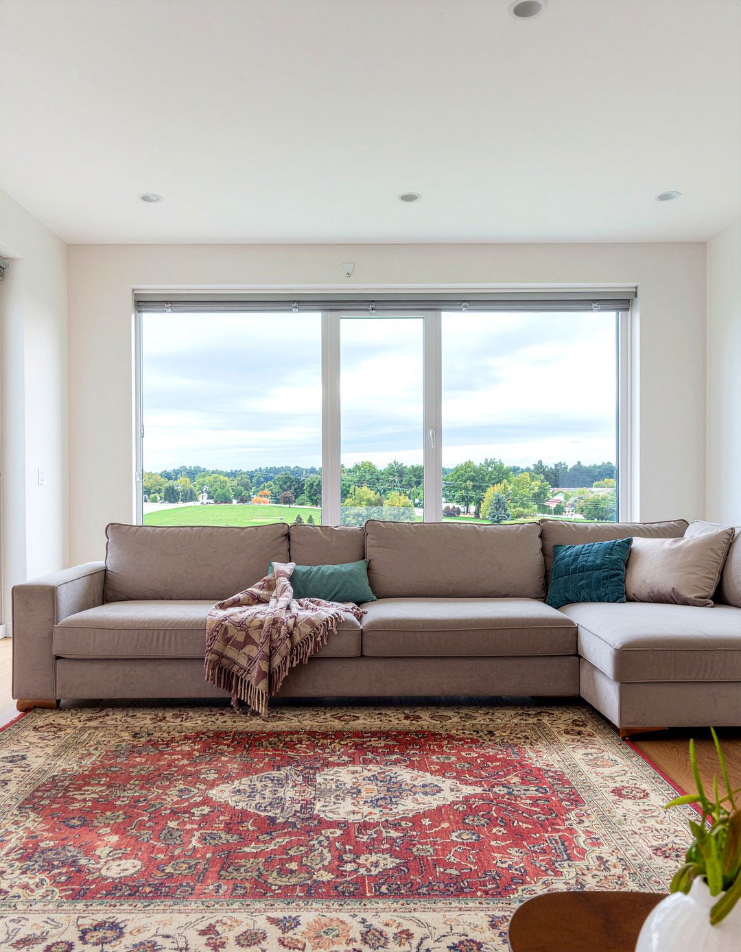 Suede Corner Sofa - 30 suede living room ideas