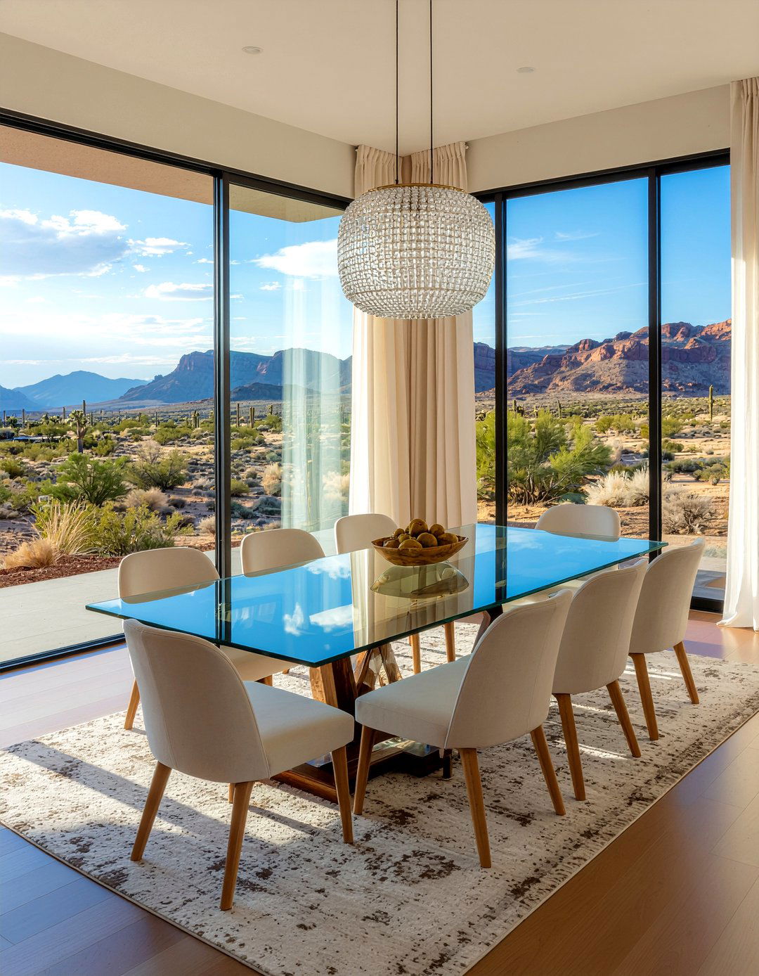 Sun Drenched Dining Room - 30 desert dining room ideas