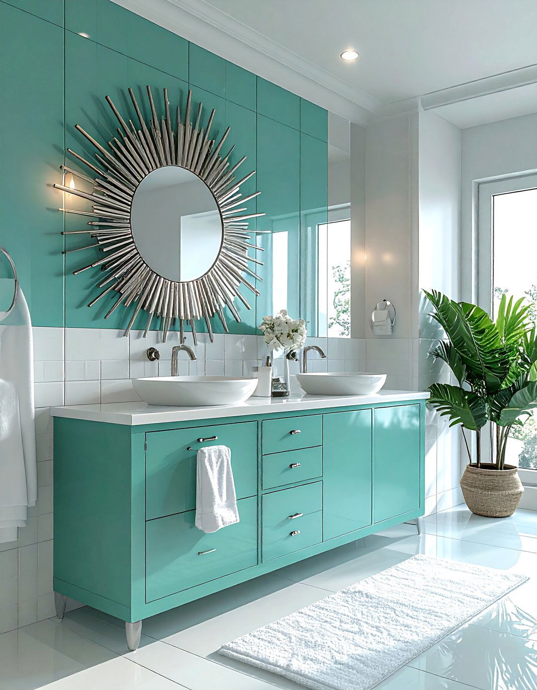 Sunburst Mirror For Bathroom - 30 sunburst mirror ideas