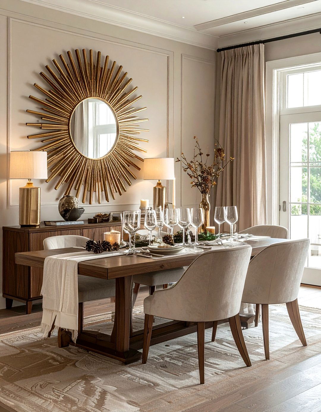 Sunburst Mirror For Dining Room - 30 sunburst mirror ideas