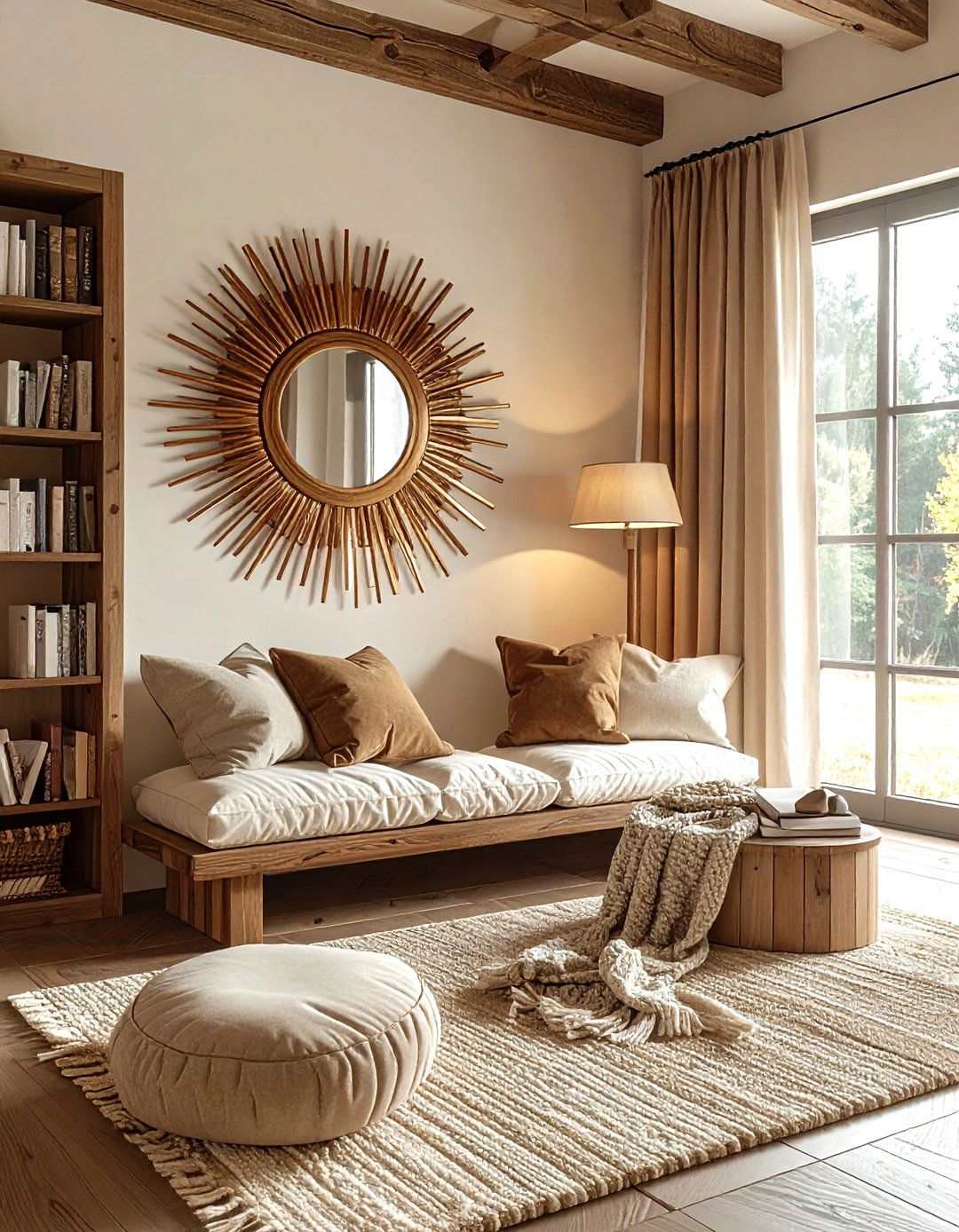 Sunburst Mirror For Reading Nook - 30 sunburst mirror ideas