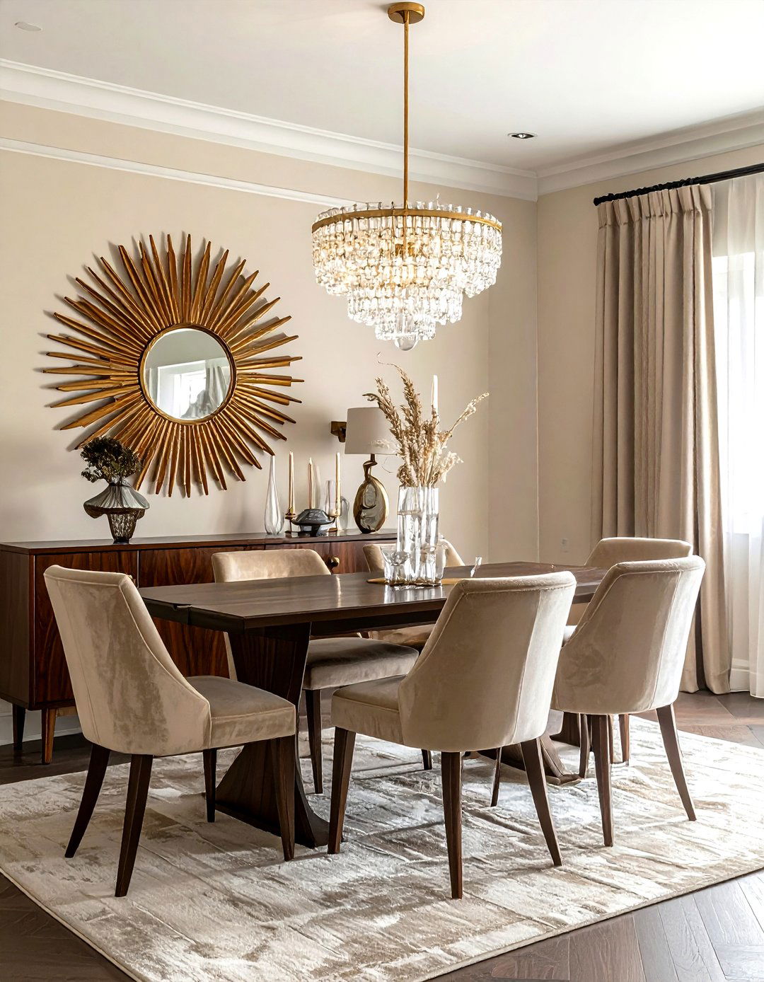 Sunburst Wall Mirror - 30 decorative mirror ideas