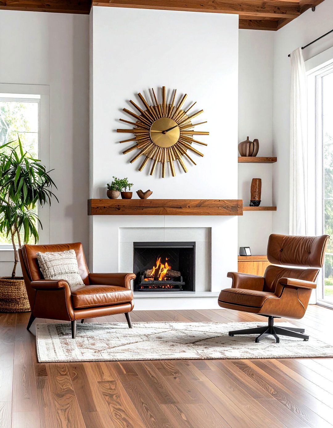 30 Living Room Mid-Century Furniture Ideas for Retro Style