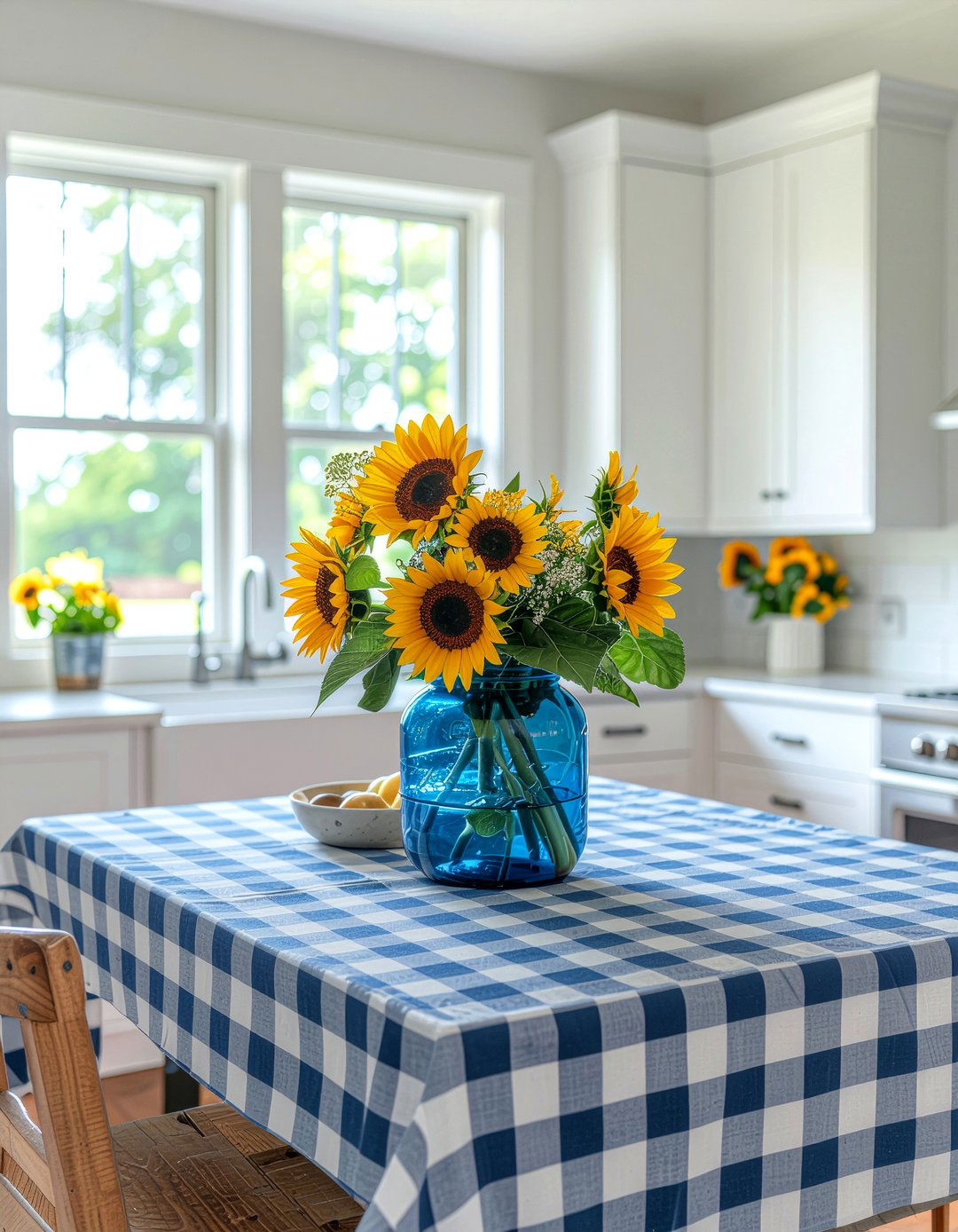 Sunflower kitchen arrangement - 30 floral arrangement ideas