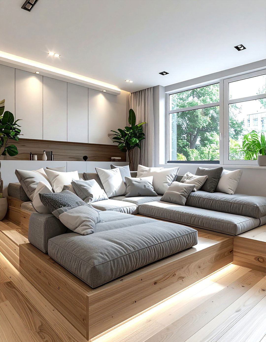 Sunken Living Room - 30 new home decor ideas