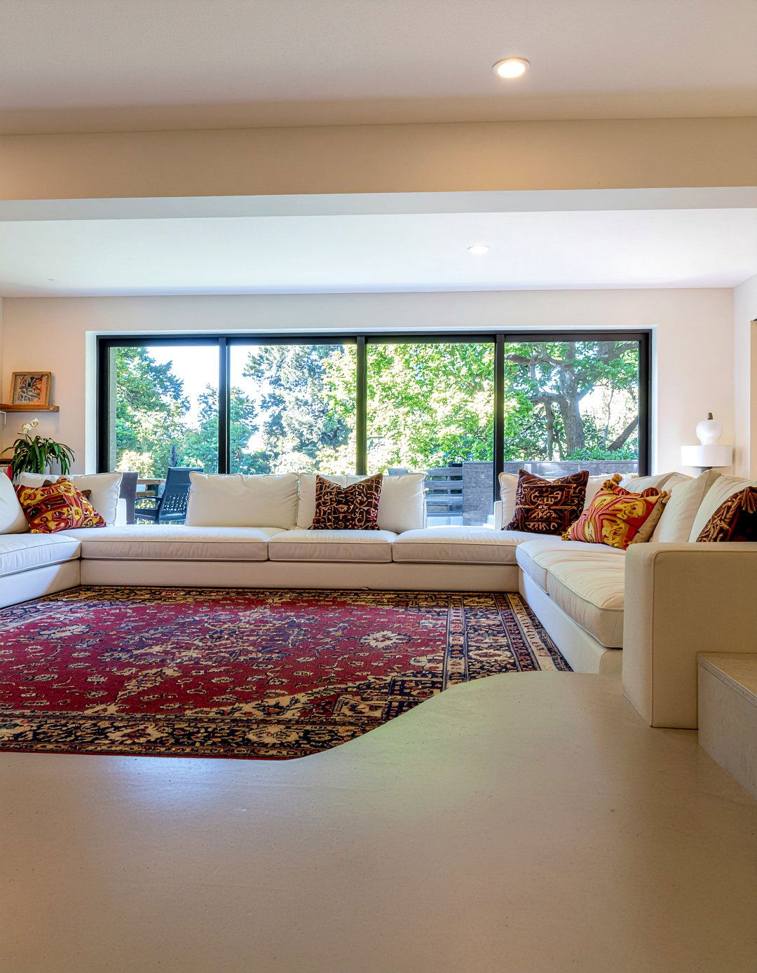 Sunken living room - 30 viral living room ideas