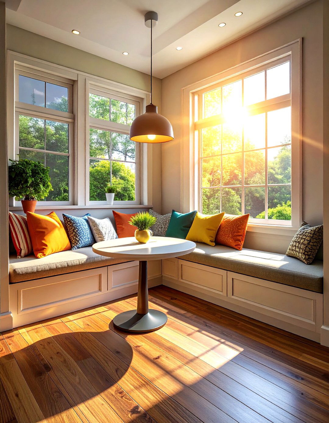 Sunlit Breakfast Nook - 30 Puerto Rican dining room ideas