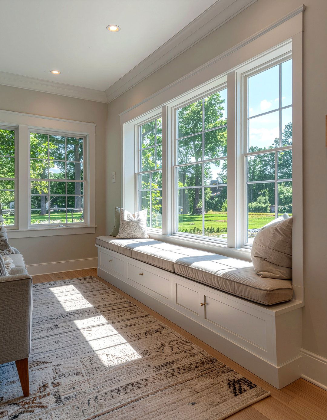Sunlit Window Nook - 30 meditation living room ideas