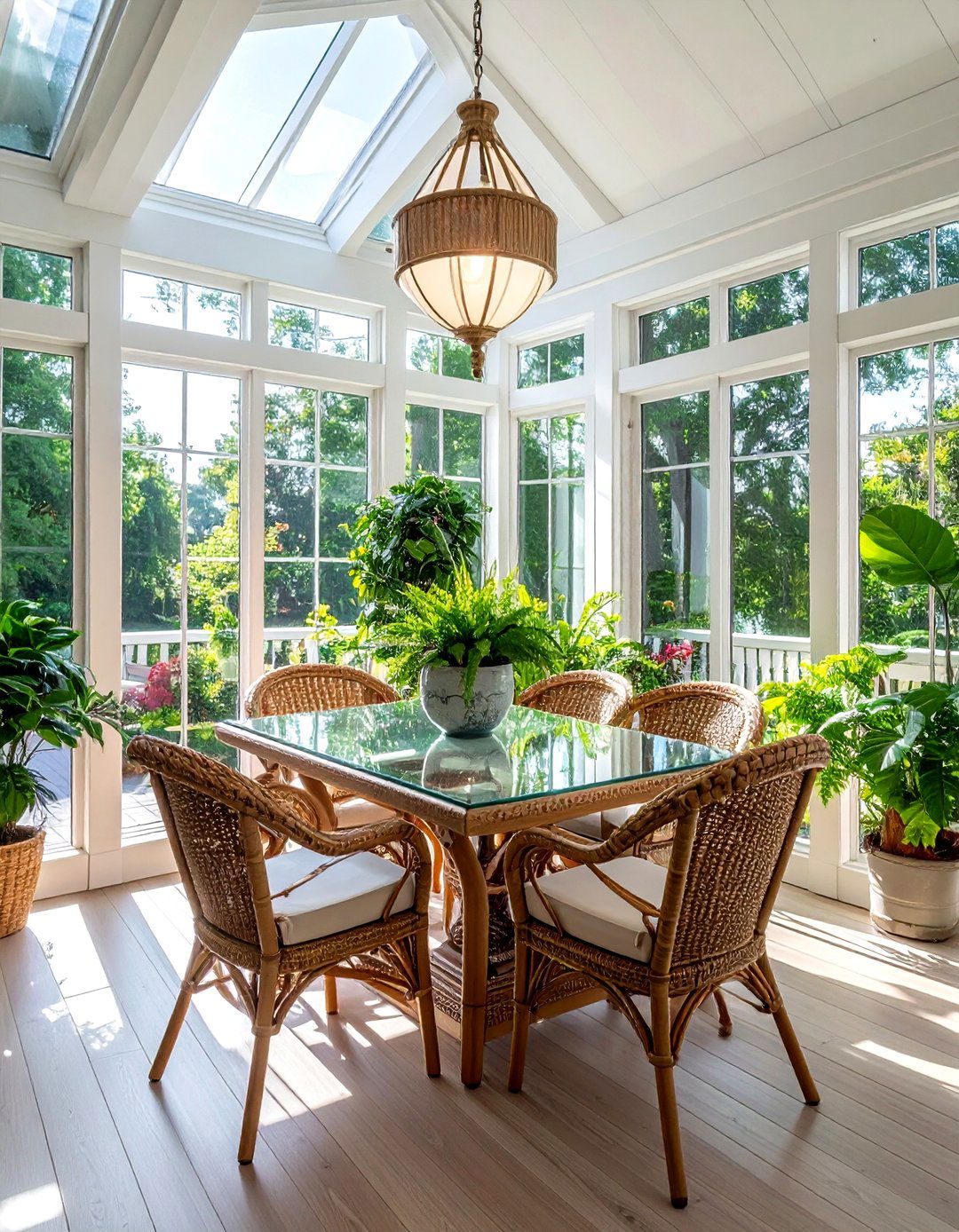 Sunroom Corner Dining Area - 30 corner dining area ideas