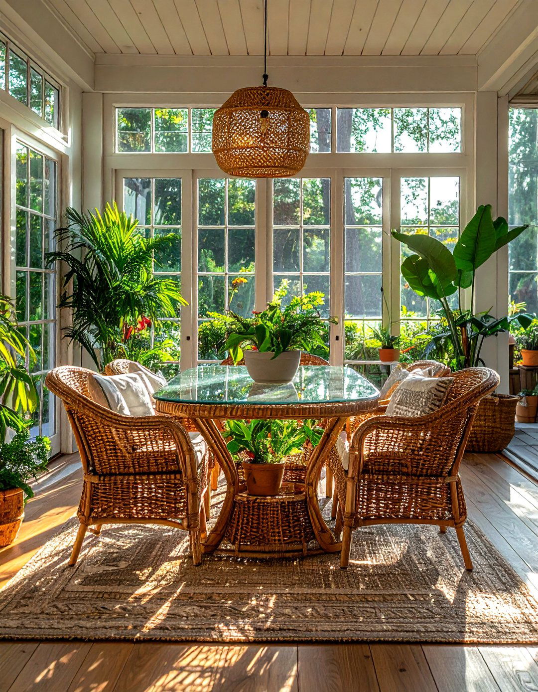 Sunroom Dining Area - 30 refreshed dining room ideas