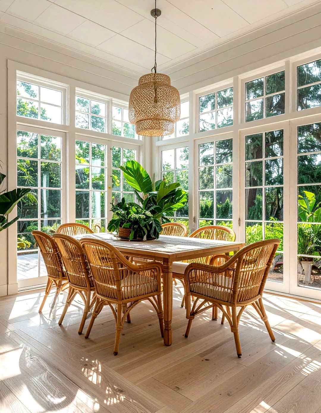 Sunroom Dining Room - 30 American dining room ideas