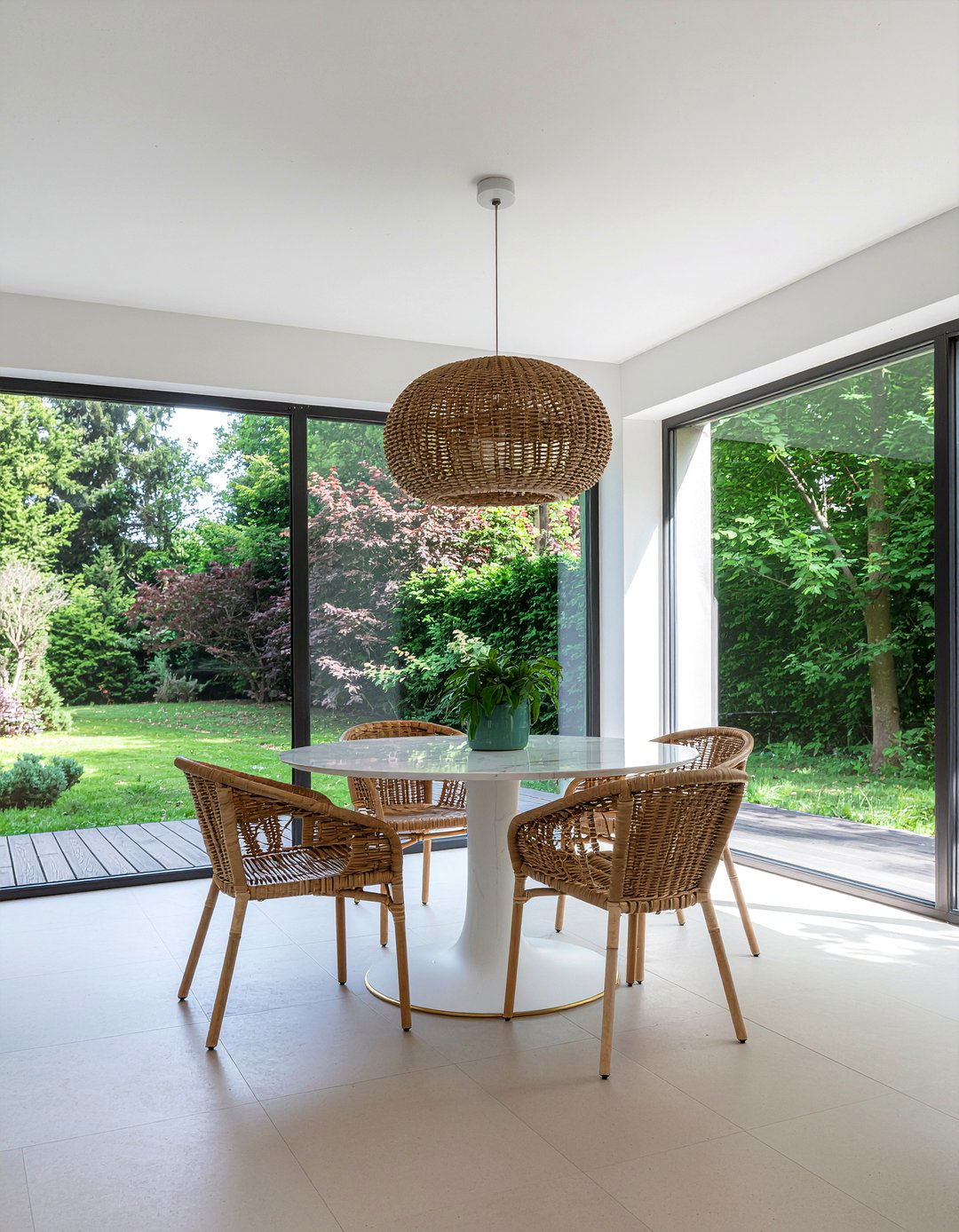 Sunroom Dining Room - 30 converted space dining room ideas