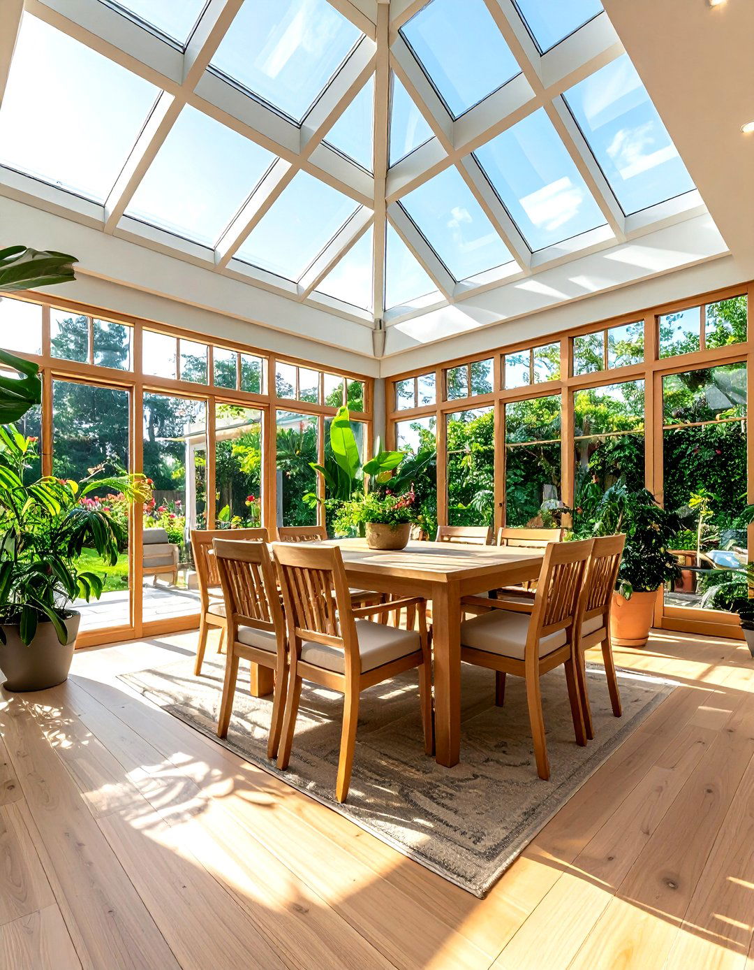 Sunroom Dining Room - 30 forest dining room ideas