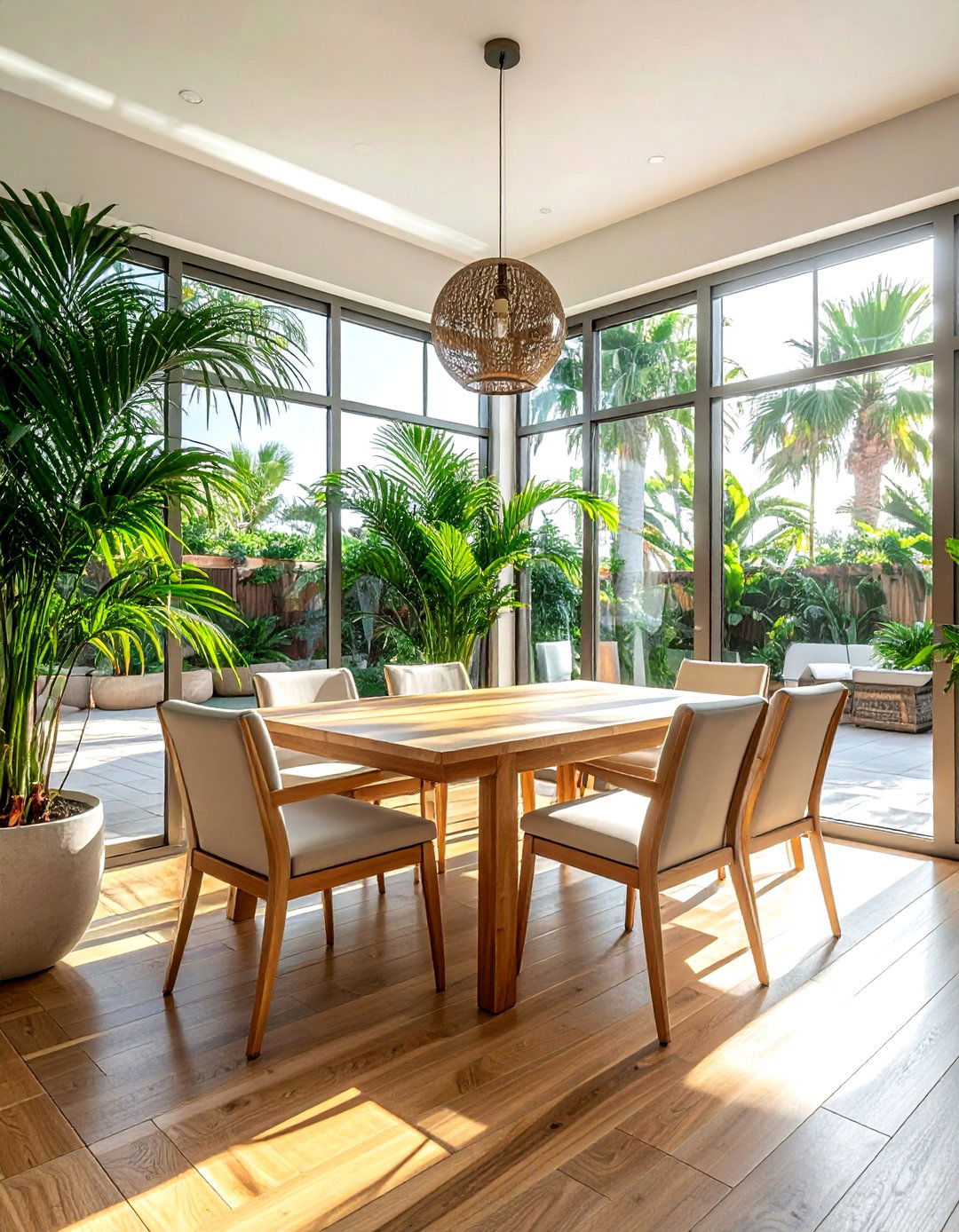 Sunroom Dining Room Palm - 30 dining room palm ideas