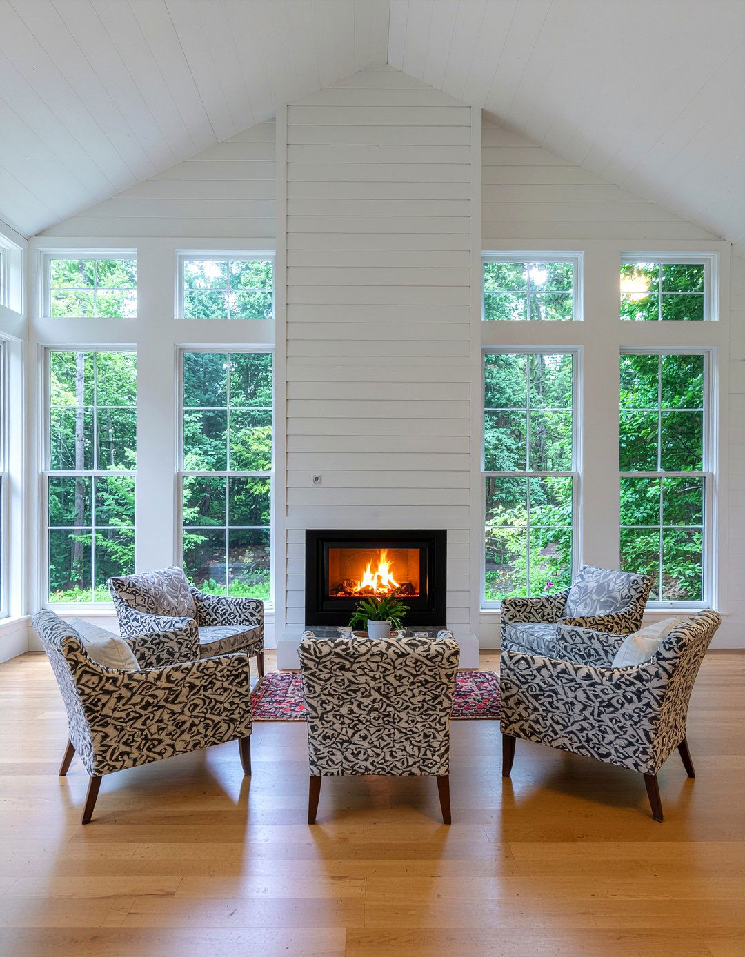 Sunroom Fireplace - 30 sunroom living room ideas
