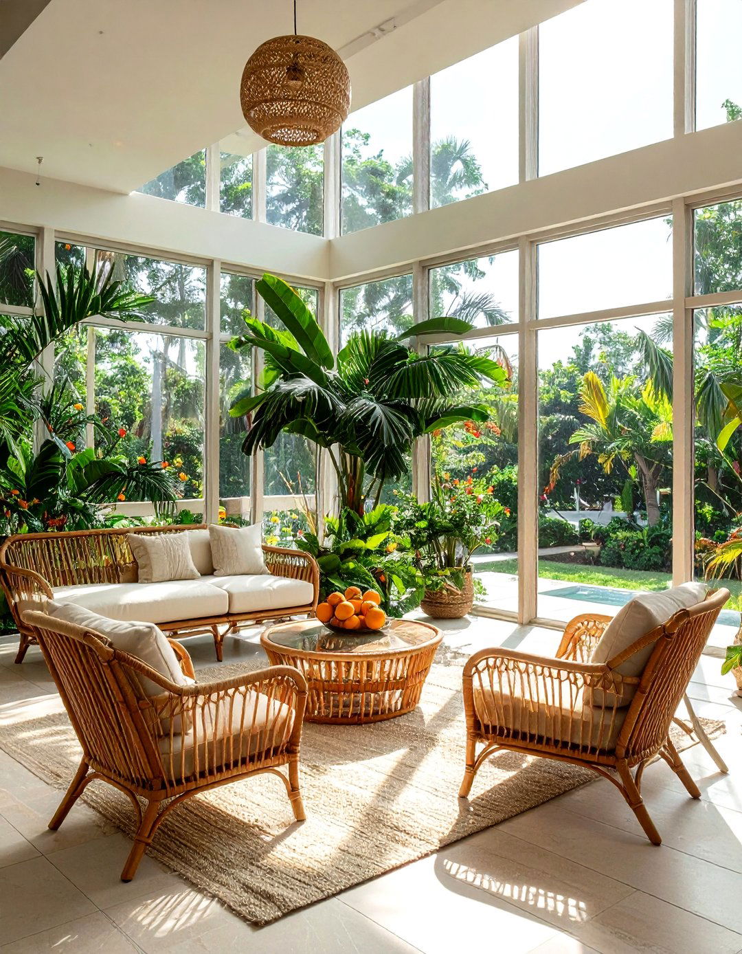 Sunroom Plant Oasis - 30 top decor ideas
