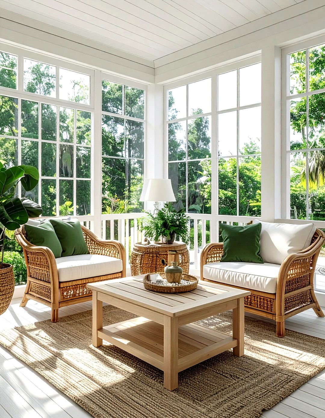 Sunroom Seating Area - 30 living room with sitting area ideas