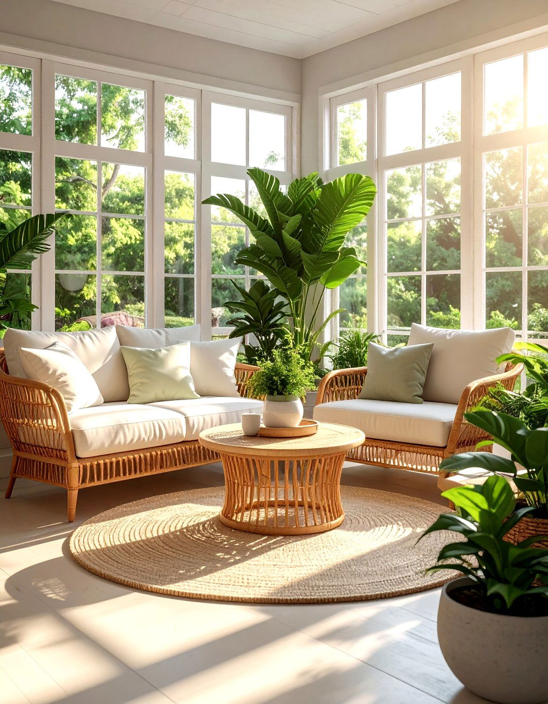 Sunroom Seating Group - 30 living room furniture settings