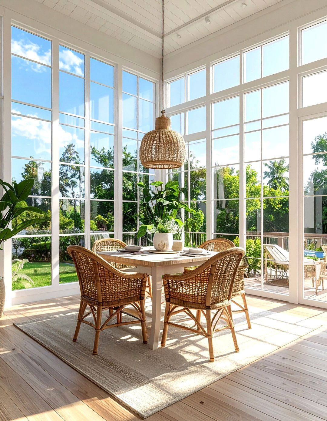 Sunroom dining room - 30 Savannah dining room ideas