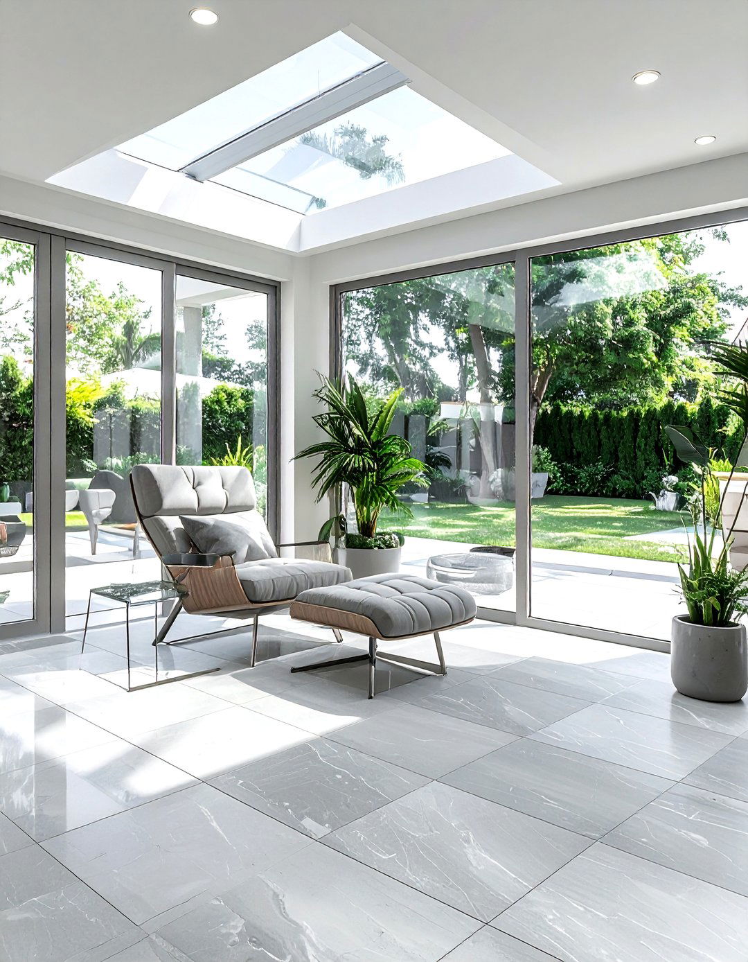 Sunroom floor tile - 30 sunroom decor ideas