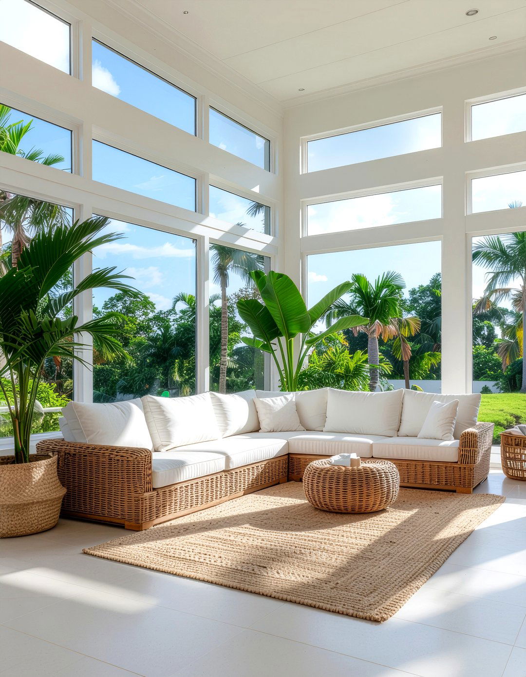 Sunroom lounge space - 30 emerging decor trend ideas