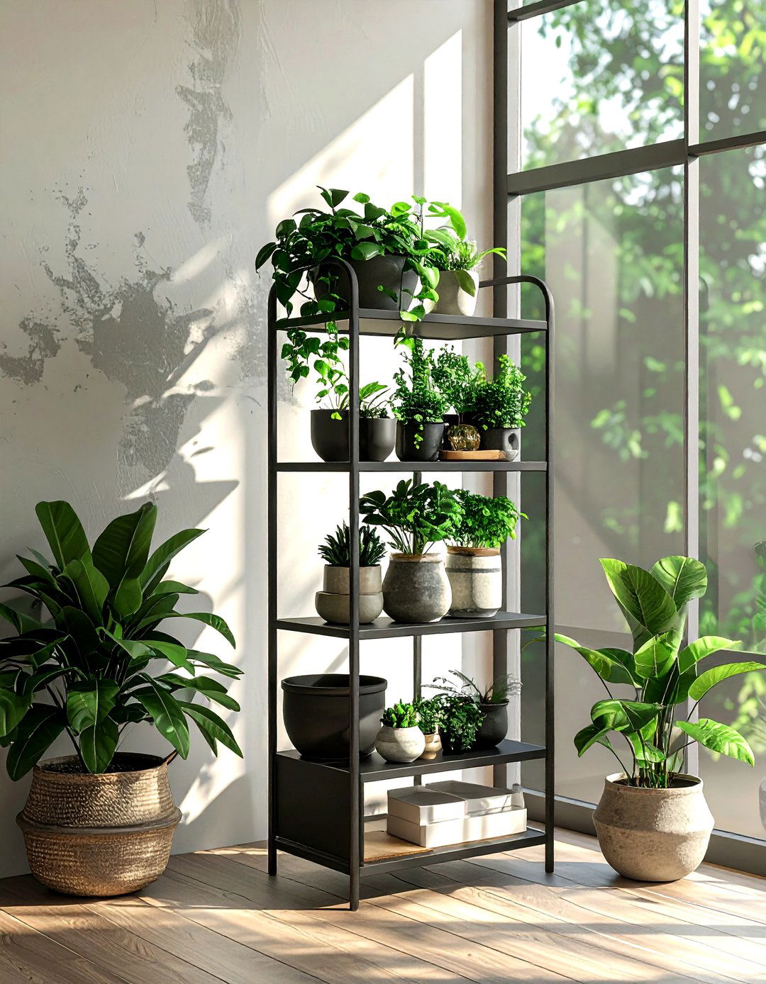 Sunroom plant stand - 30 sunroom decor ideas