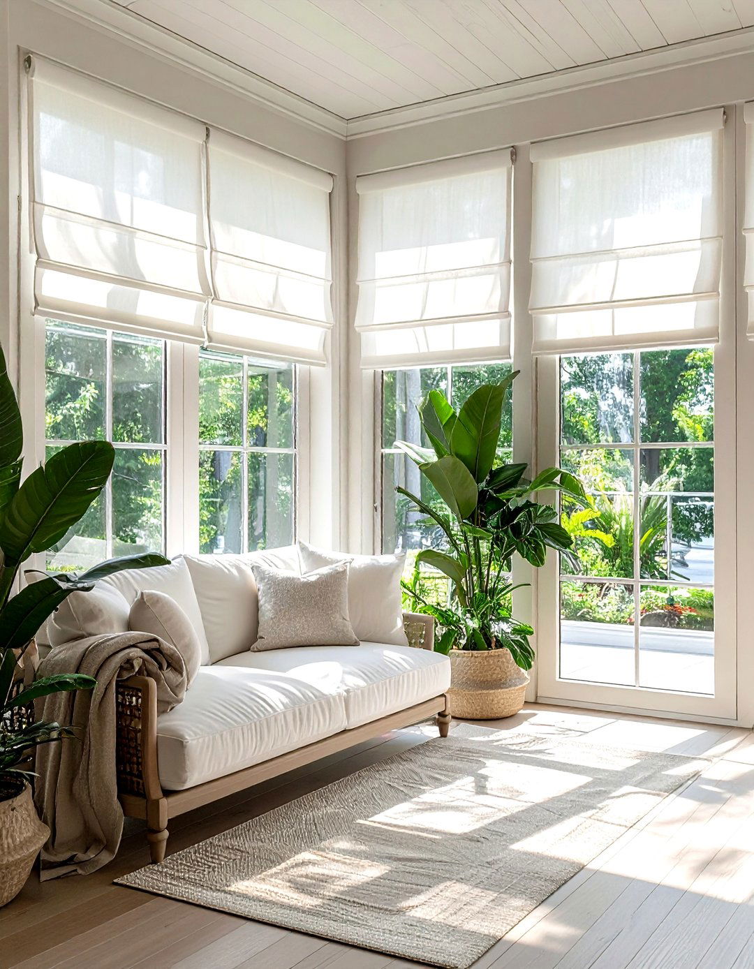 Sunroom window treatments - 30 sunroom decor ideas