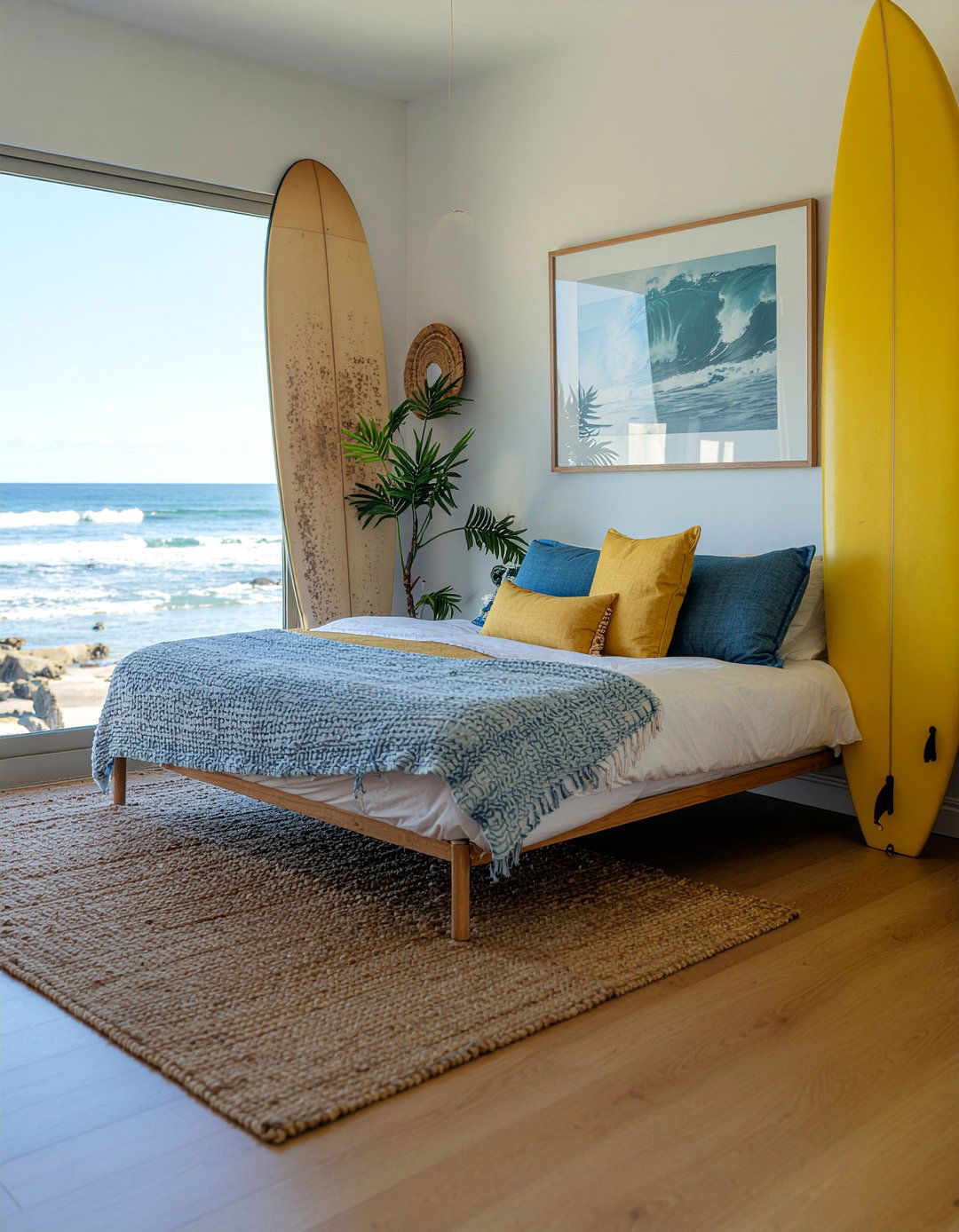 Surfing Theme Bedroom - 30 ocean themed bedroom ideas