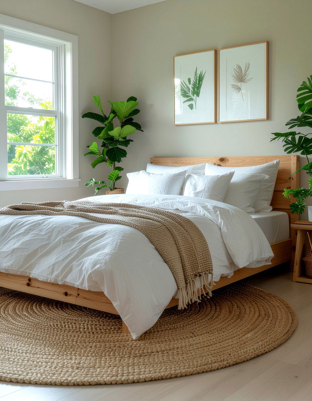 Sustainable Bedroom Style - 30 seagrass bedroom ideas
