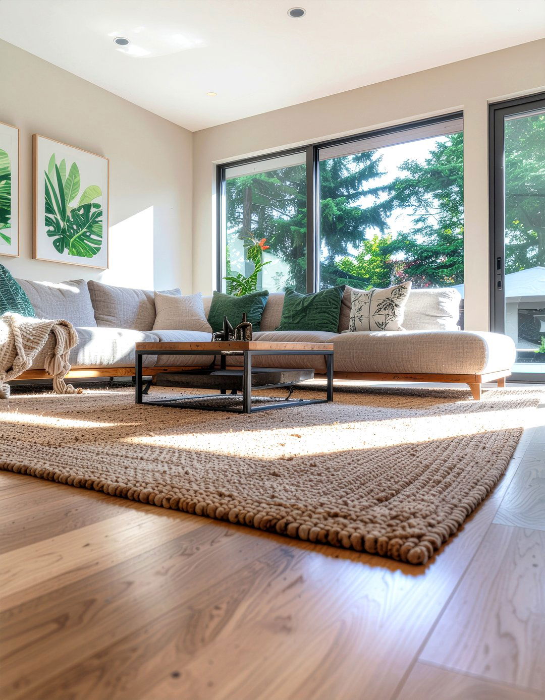 Sustainable Cork Flooring Living Room - 30 living room cork flooring ideas