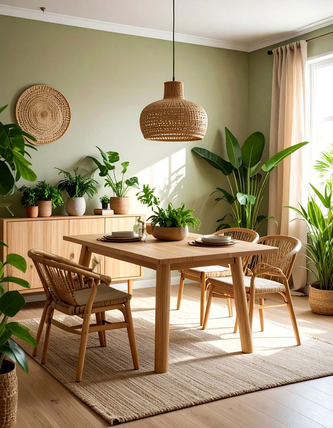 Sustainable Eco Dining Room - 30 show home dining room ideas