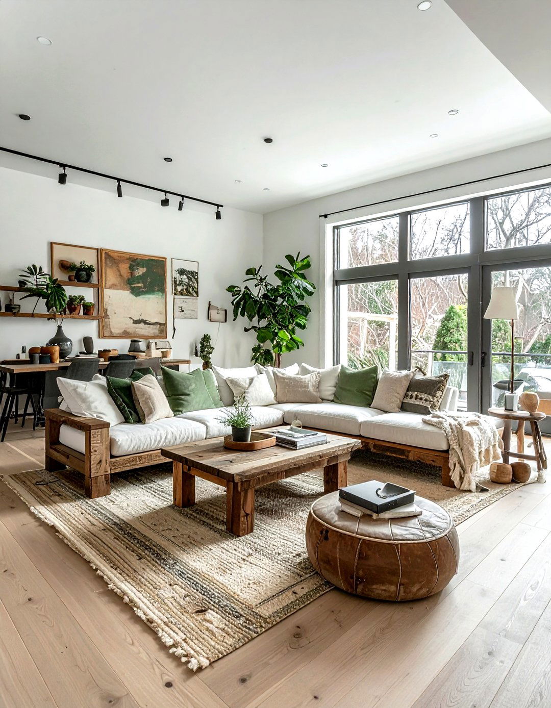 Sustainable Eco Friendly Living Room - 30 natural living room ideas