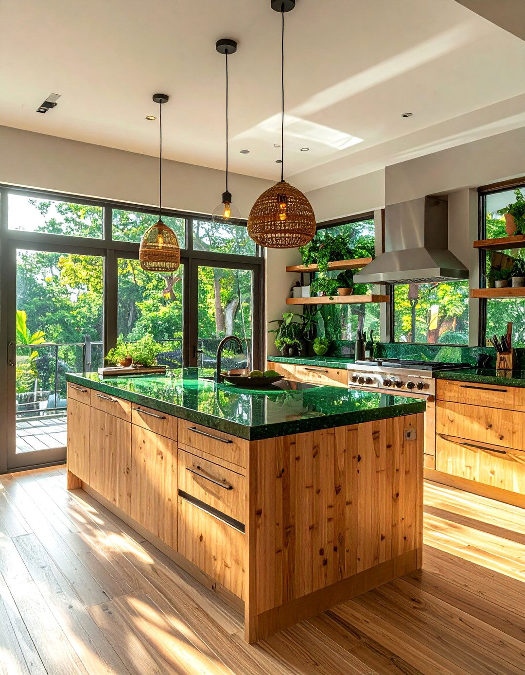 Sustainable Green Kitchen - 30 scaled kitchen ideas